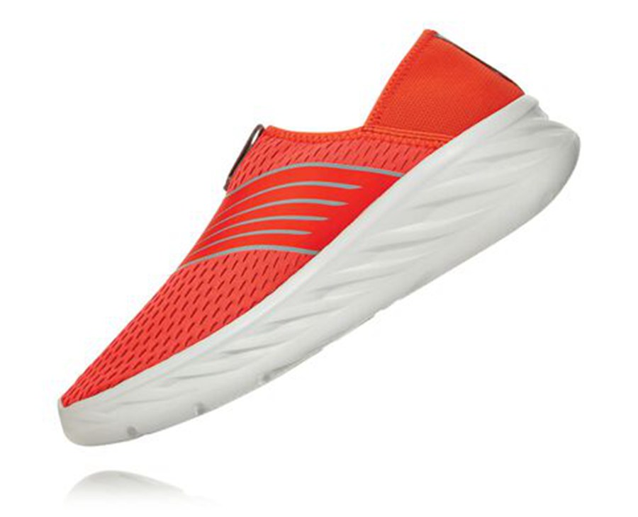 Hoka One One Sandalet Erkek Kırmızı - Ora Recovery - YH3195280